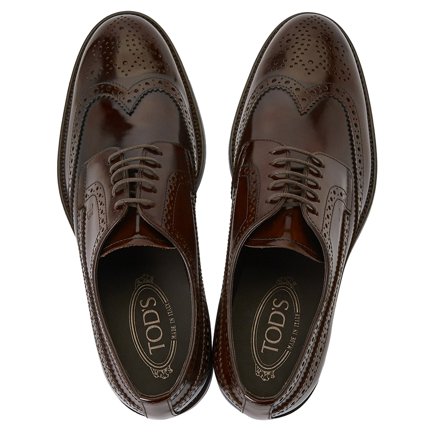 Giày Tod's Lace Ups In Leather Brown XXM01E0O530AKTS016