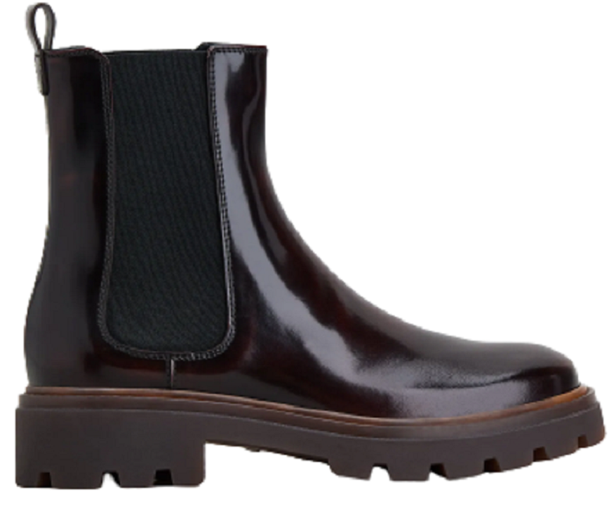 Giày Tod's Ankle Boots In Leather Burgundy XXW08D0EA10AKTR810