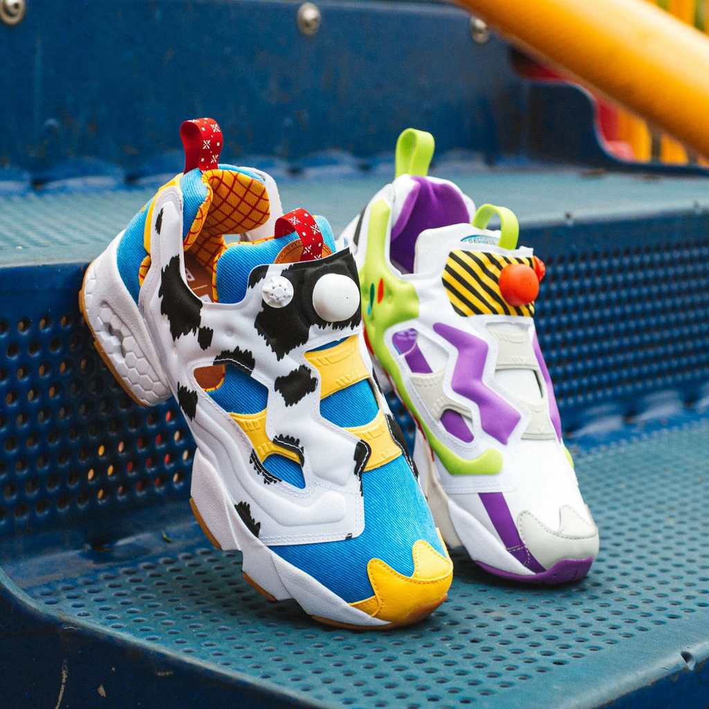 Giày Reebok Toy Story 4 x BAIT x InstaPump Fury OG Mixed 'Woody and Bu –  AUTHENTIC SHOES