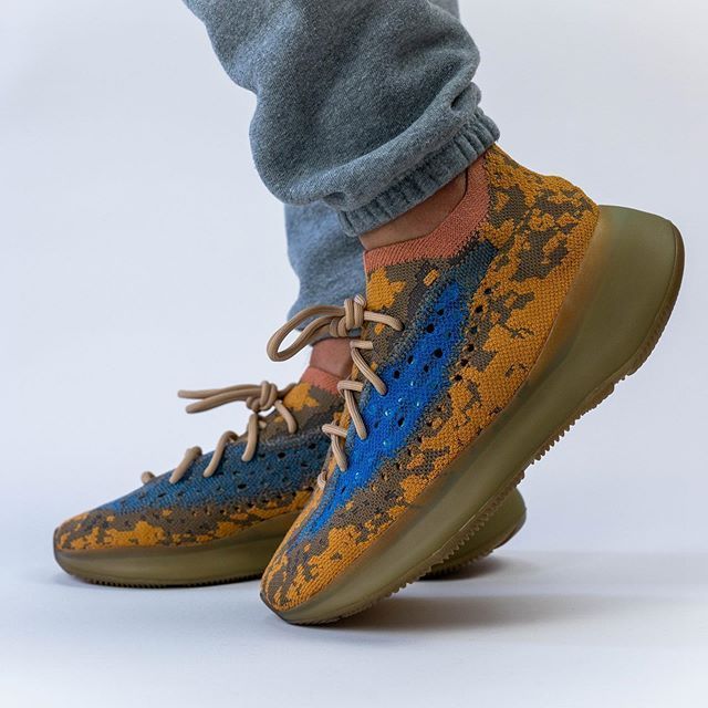 Mens adidas yeezy boost 380 blue oat stores Clearance