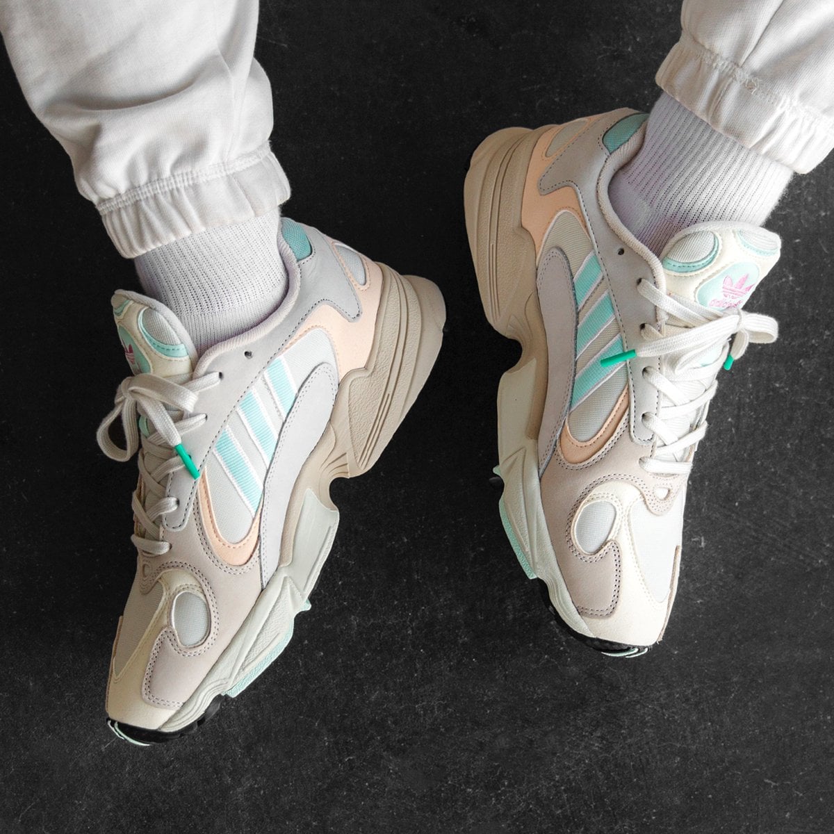 Giày Adidas Yung-1 'Off White Mint' CG7118 – AUTHENTIC SHOES