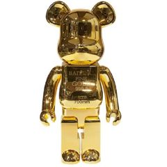 Mô Hình Bearbrick Bait Gold 9999 400%