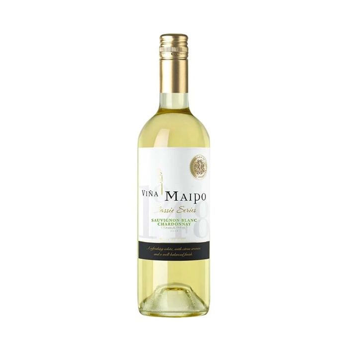 Rượu Vang Trắng Classic Sauvignon Blanc 2019 Vina Maipo 12% 750Ml- 