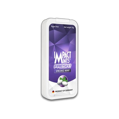 Kẹo Ngậm Không Đường Hương Bạc Hà Thơm Nồng Impact Mints Fresh 10G