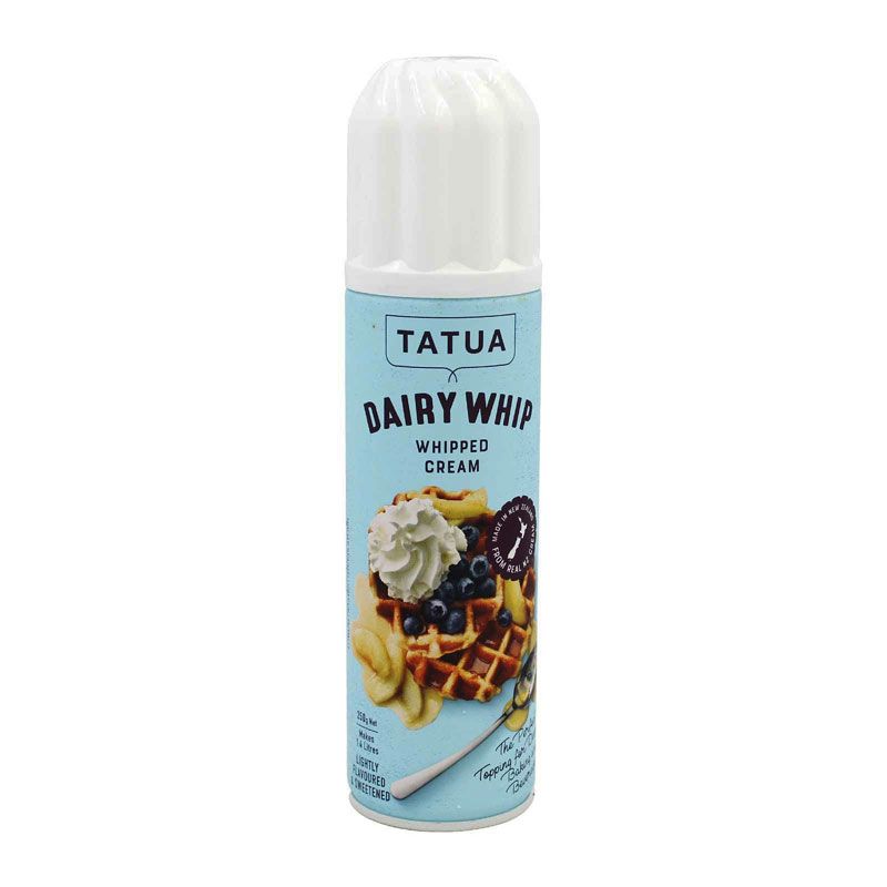 Dairy Whipping Reduce Fat Whipped Cream Tatua 250G- Dairy Whipping Reduce Fat Whipped Cream Tatua 250G