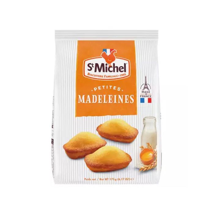 Traditional French Sponge Cakes Mini Madeleines St Michel 175G- 