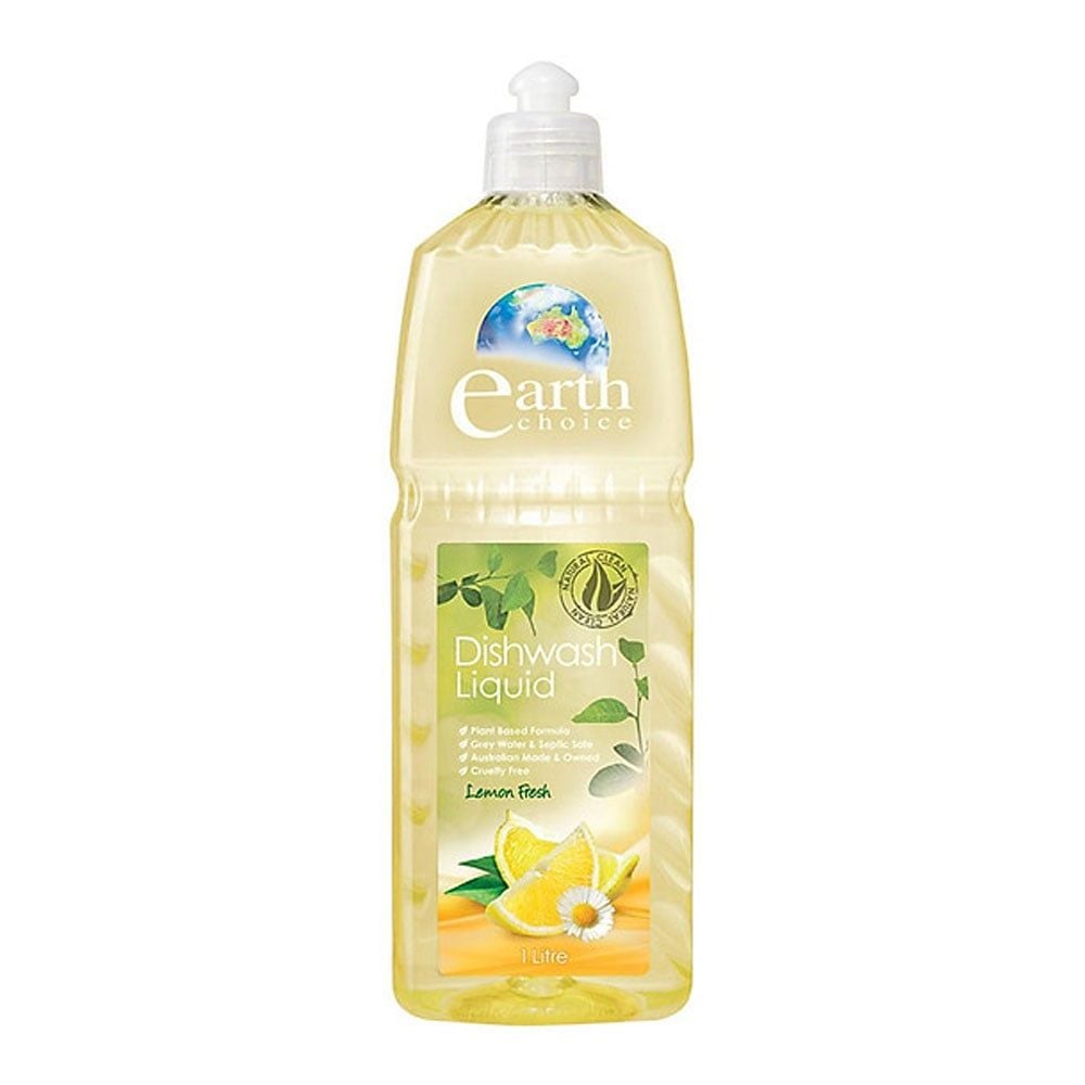 Earth Choice Lemon Fresh Dishwash Liquid 1L- 