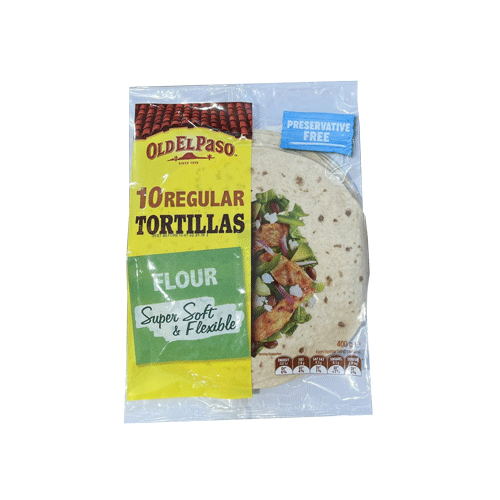 Bánh Tortillas Old El Paso 10 Cái/Túi 400G