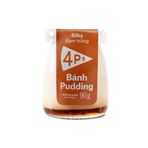 Bánh Pudding Silky Pizza 4P'S 90G- 