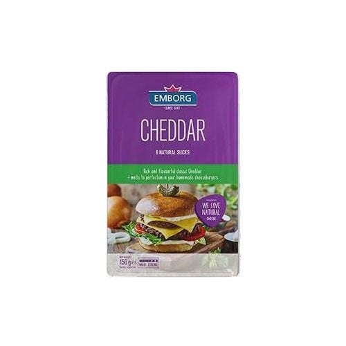 Cheddar Cheese Emborg 150G