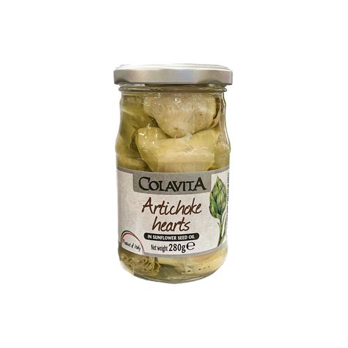 Artichoke Heart Elegant In Sunflower Oil Colavita 280G- Artichoke Heart Elegant In Sunflower Oil Colavita 280G