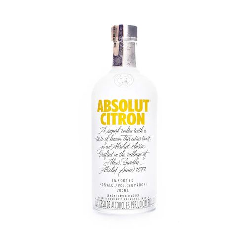 Citron Vodka Absolut 700Ml- 