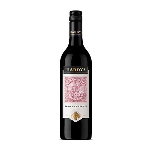 Red Wine Stamp Shiraz Cabernet Red Wine Hardy'S 750 Ml- 