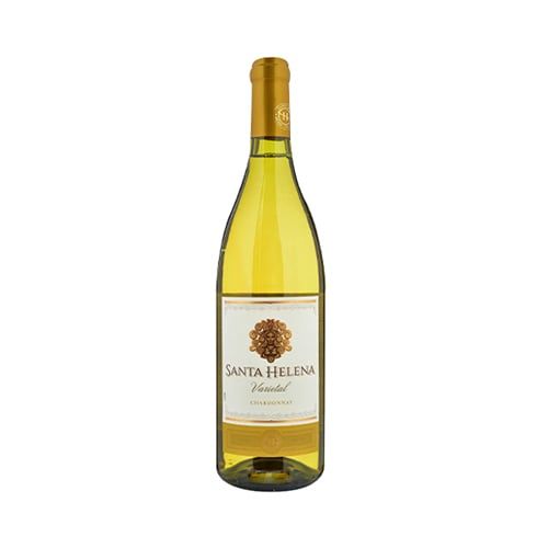White Wine Chardonnay Santa Helena Varietal 750 Ml- 