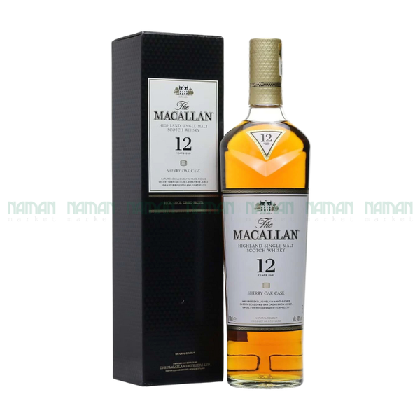 Whisky 12Yo-Scotch Sherry Oak Cask (40%) Macallan 700Ml