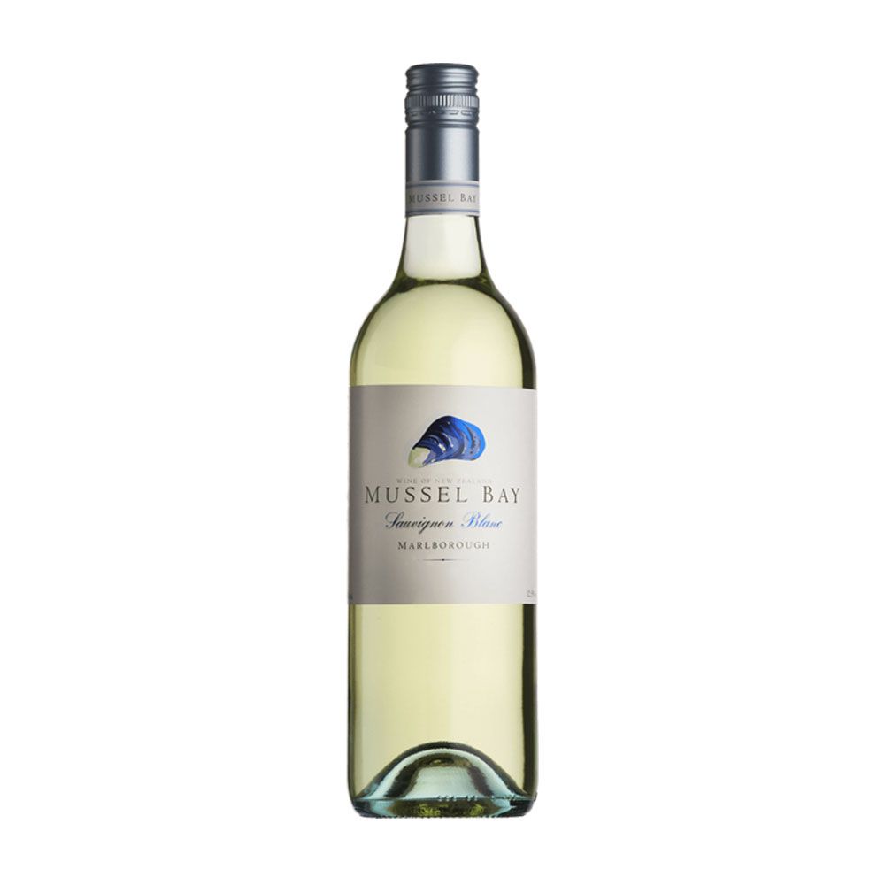 White Wine Sauvignon Blanc Mussel Bay 750Ml- 