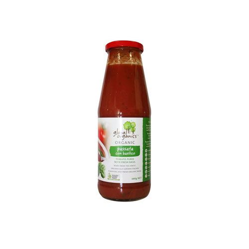 Sốt Cà Chua Hữu Cơ Passata Global Organics 680G
