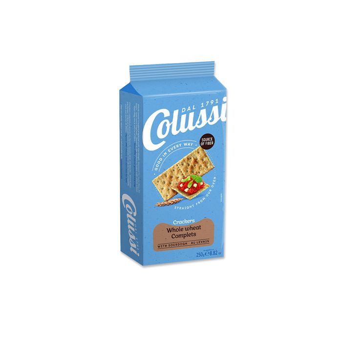 Whole Wheat Crackers Colussi 250G- 