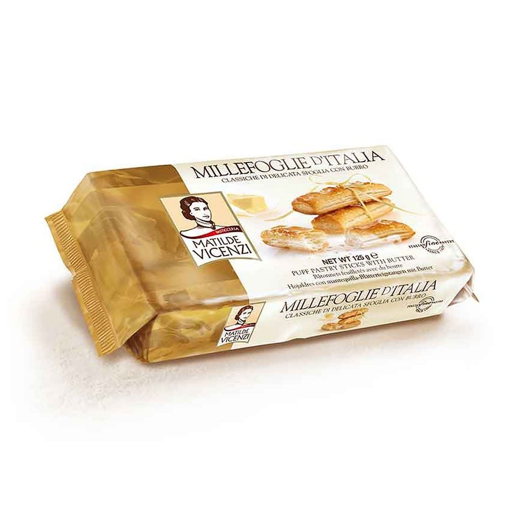 Classiche Puff Pastry Sticks With Butter M.Ditalia 125G
