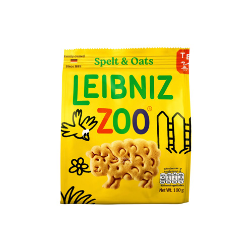 Bánh Quy Lúa Mạch, Yến Mạch Hình Thú Đồng Quê Bahlsen Zoo 100G