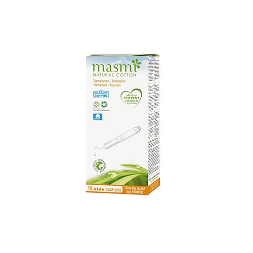 Organic Tampon 4 Drops Masmi 14Pcs
