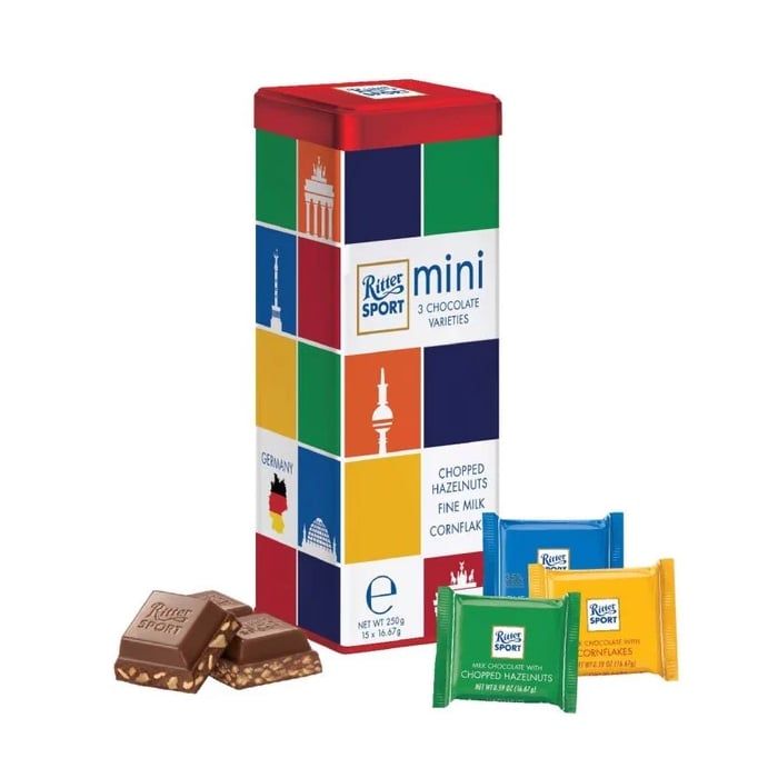 Chocolate Mini Hỗn Hợp Hiệu Ritter Sport 250G- 