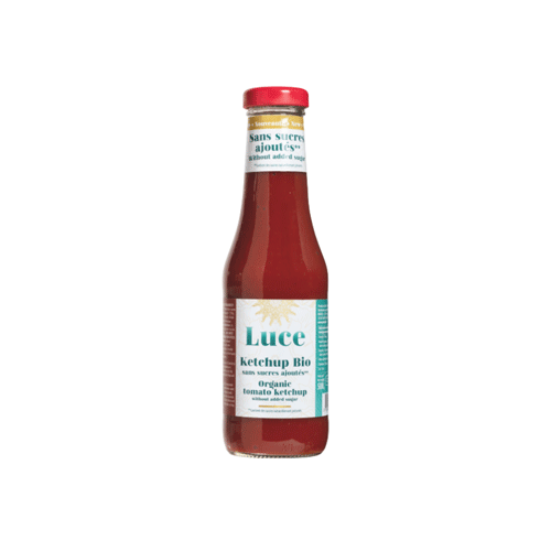 Sốt Tương Cà Ketchup Hữu Cơ Luce 500G- Sốt Tương Cà Ketchup Hữu Cơ Luce 500G