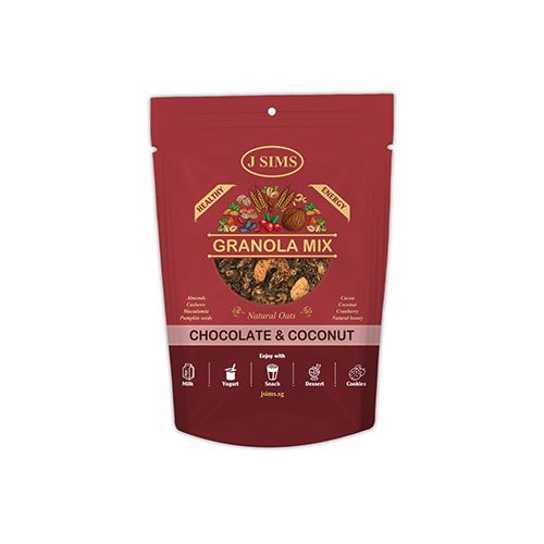 Yến Mạch Hỗn Hợp Chocolate Và Dừa Jsims 250G- 