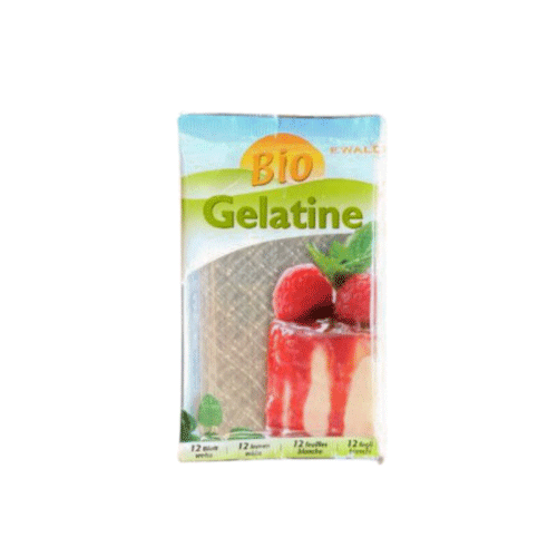 Organic Gelatine ( Sheet ) Bio 20G