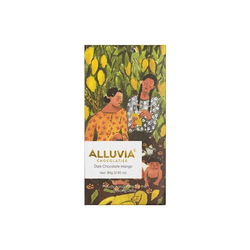 Chocolate Đen 70% Xoài Alluvia 80G- 