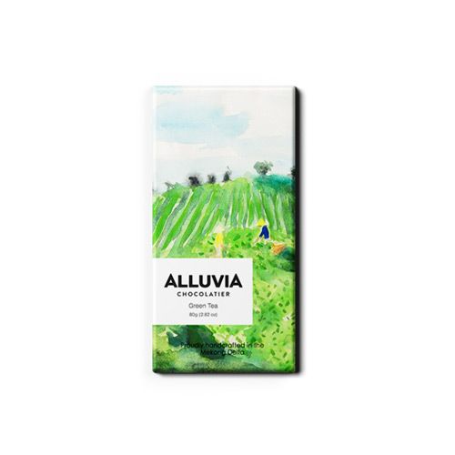 Chocolate Trắng Trà Xanh Alluvia 80G- 