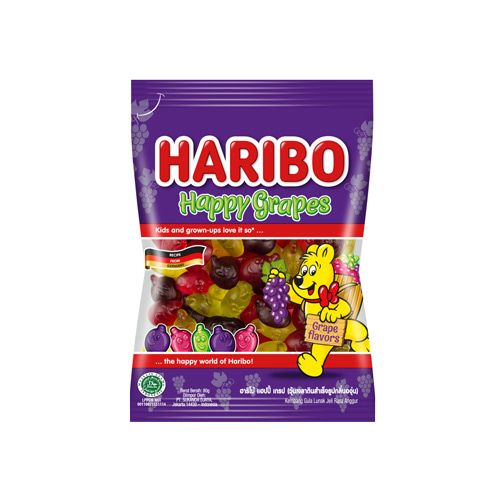 Happy Grapes Haribo 80G- 