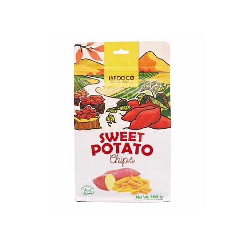 Sweet Potato Chips Lafooco 100G- 