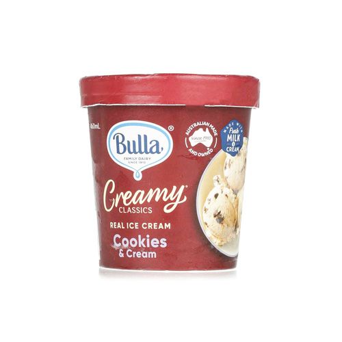 Kem Hộp Cookies & Cream Bulla 460Ml