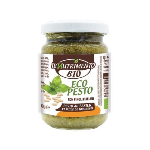 Organic Vegan Pesto Sauce Il Nutrimento 130G- Org Vegan Pesto Sauce Il Nutrimento 130G