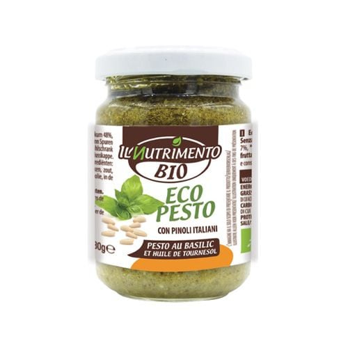 Sốt Pesto Thuần Chay Hữu Cơ Il Nutrimento 130G