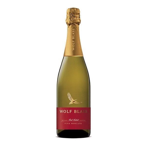 Pink Moscato Red Label Wolf Blass 750Ml- 