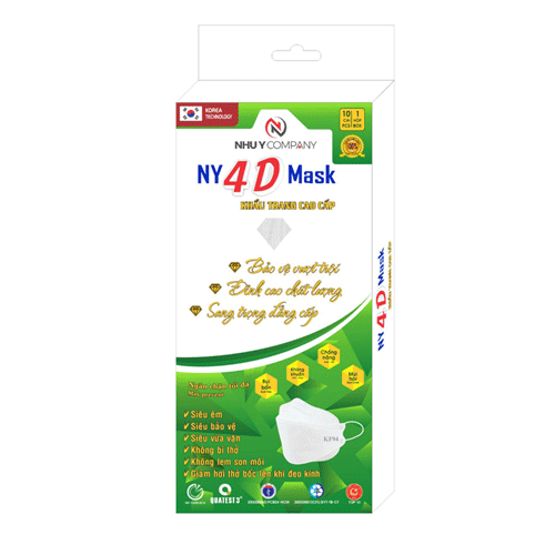 Nhu Y 4D Mask 10Pcs- 