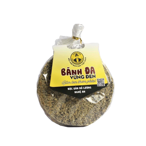 Bánh Tráng Mè Đen Nướng Sẵn Vua Đặc Sản 5 Cái/Gói