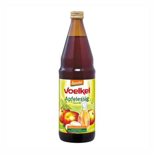 Org Apple Vinegar Voelkel 750Ml- 