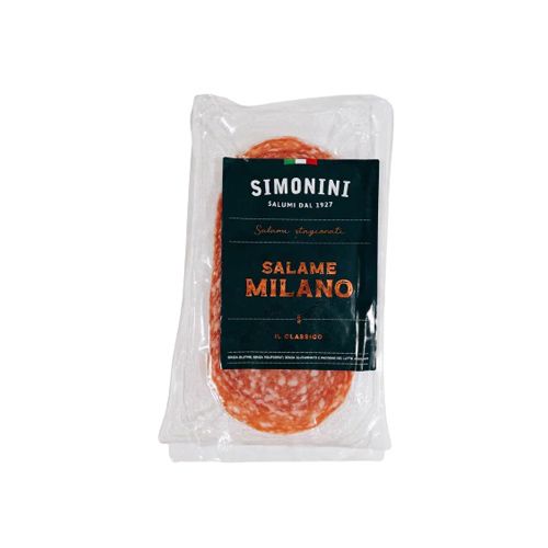 Xúc Xích Khô Salame Milano Cắt Lát Simonini 80G- 