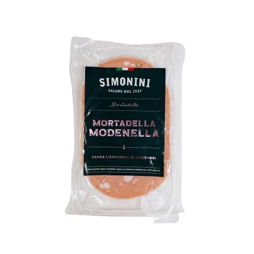 Mortadella Modenella With Pistachio Sliced Simonini 80G- 