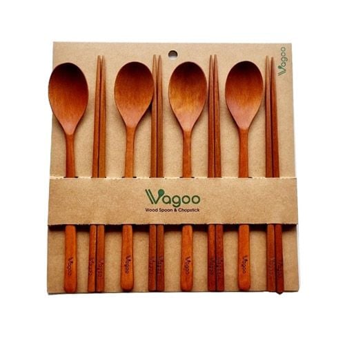 Set Of Chopsticks And Spoon 4P Vagoo