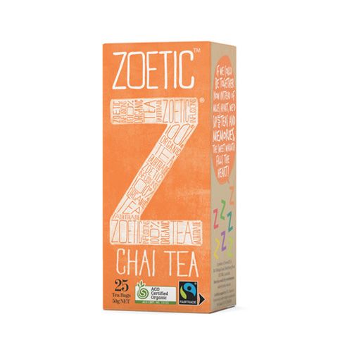 Organic Chai Tea Bags Zoetic- Org Chai Tea Bags Zoetic