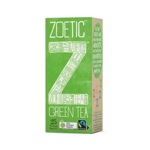 Organic Green Tea Bags Zoetic