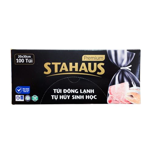 Túi Đông Lạnh Tự Hủy Sinh Học Stahaus Premium 20X30Cm (100 Cái/Hộp)- 