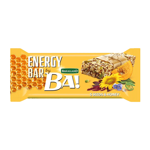 Energy Bar 5 Seeds & Honey Bakalland 40G- 