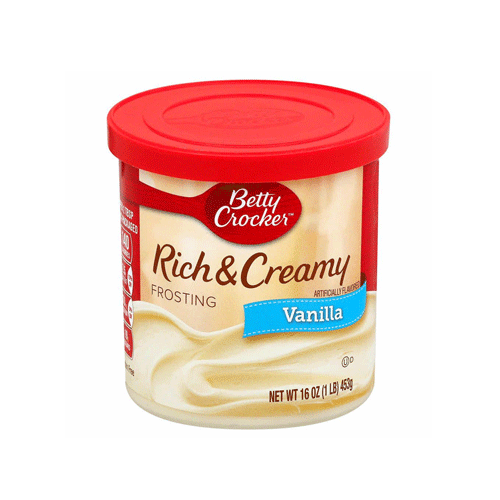 Rich And Creamy Vanilla Frosting Betty Crocker 453G- 