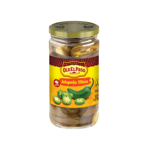 Pickled Jalapeno Slices Old El Paso 340G- 