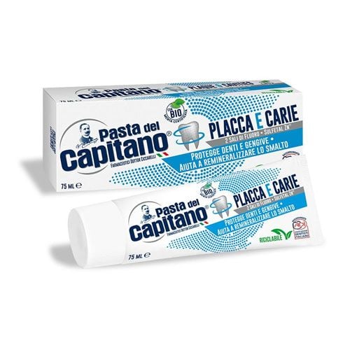 Placca E Carie Toothpaste Pasta Del Capitano 75Ml- 